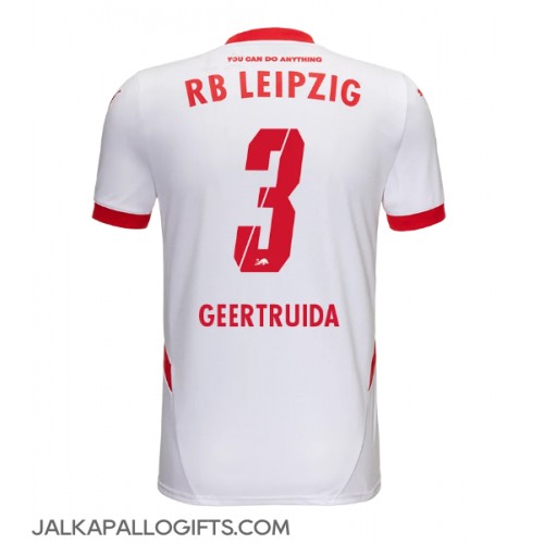 RB Leipzig Lutsharel Geertruida #3 Kotipaita 2024-25 Lyhythihainen